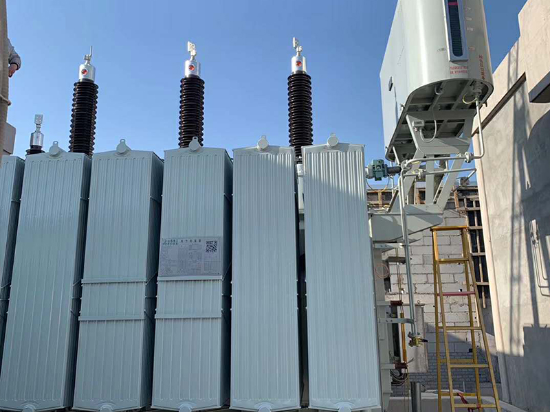 2015年4月，受山东电力委托，我司向湛江水力发电厂国家重点500KV工程供应高品质变压器油
